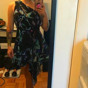 Marciano Tropical Flower Dress, Size 2, Worn 1x